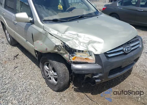 2007 Kia Sportage Ex V6 from USA, damaged, VIN KNDJF723X77300892